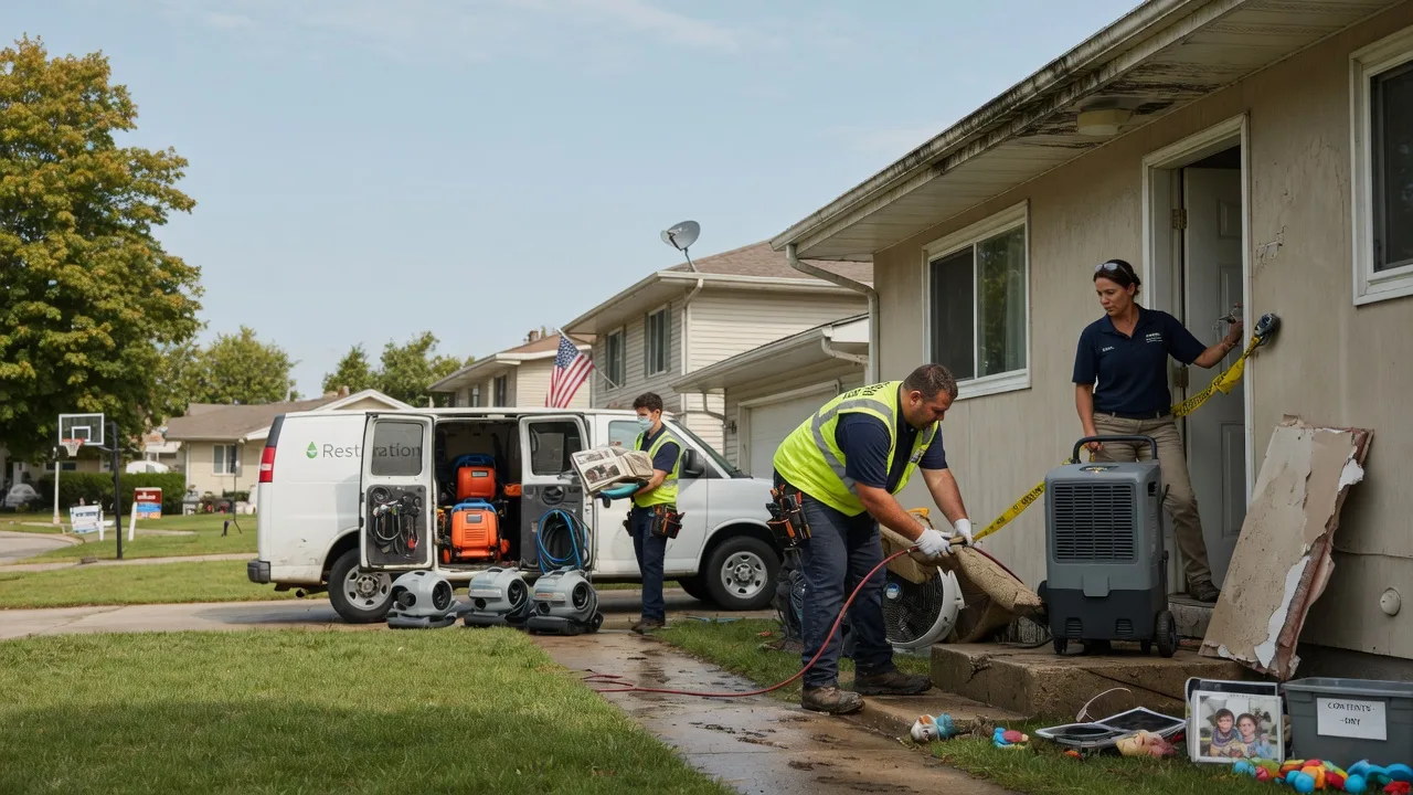 Water Damage Restoration in Furlong, PA near me